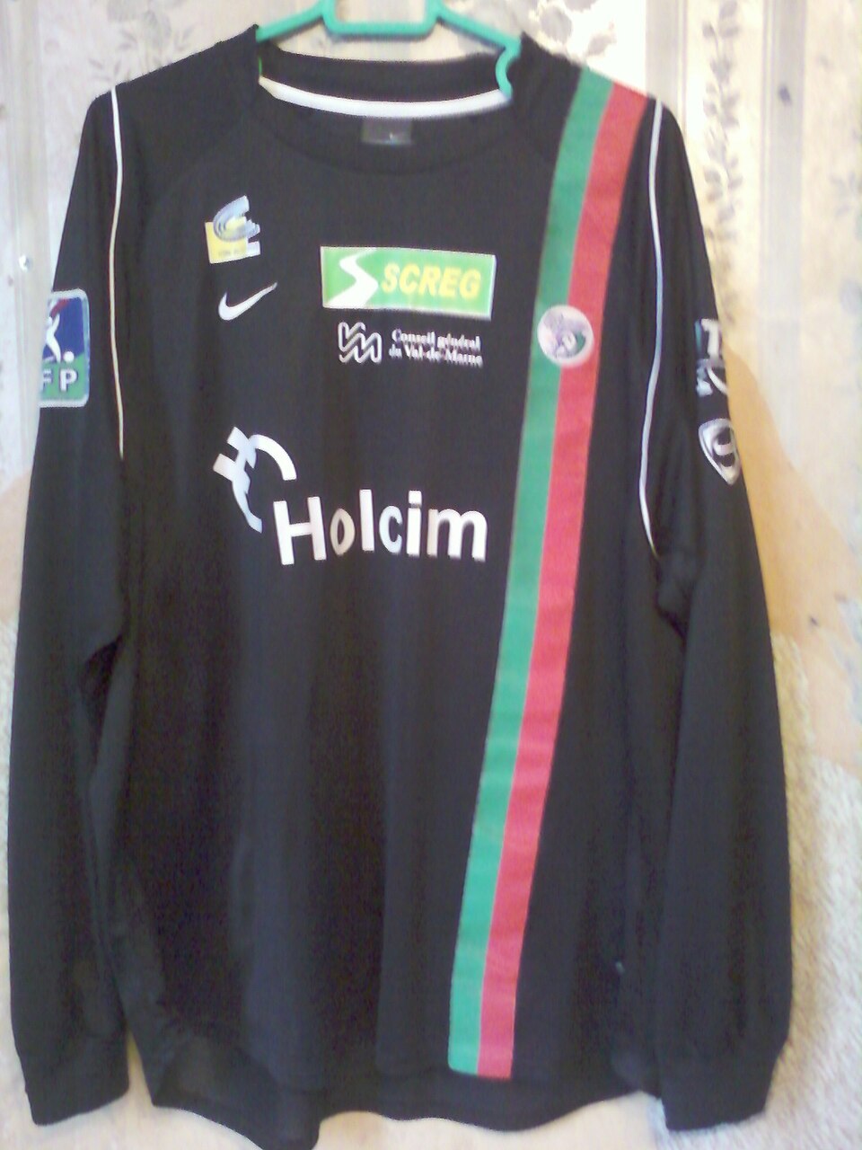 Front of the US Creteil 2006–08 third football shirt