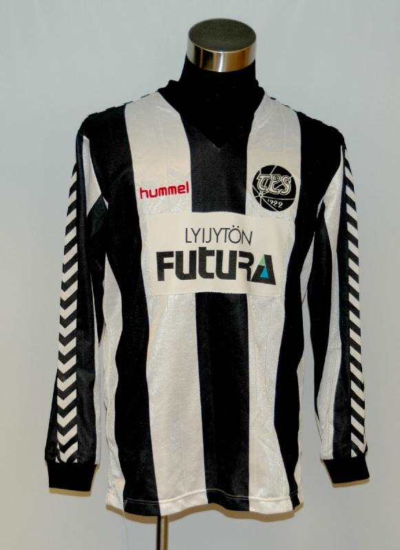 Front of the TPS 1993 home football shirt