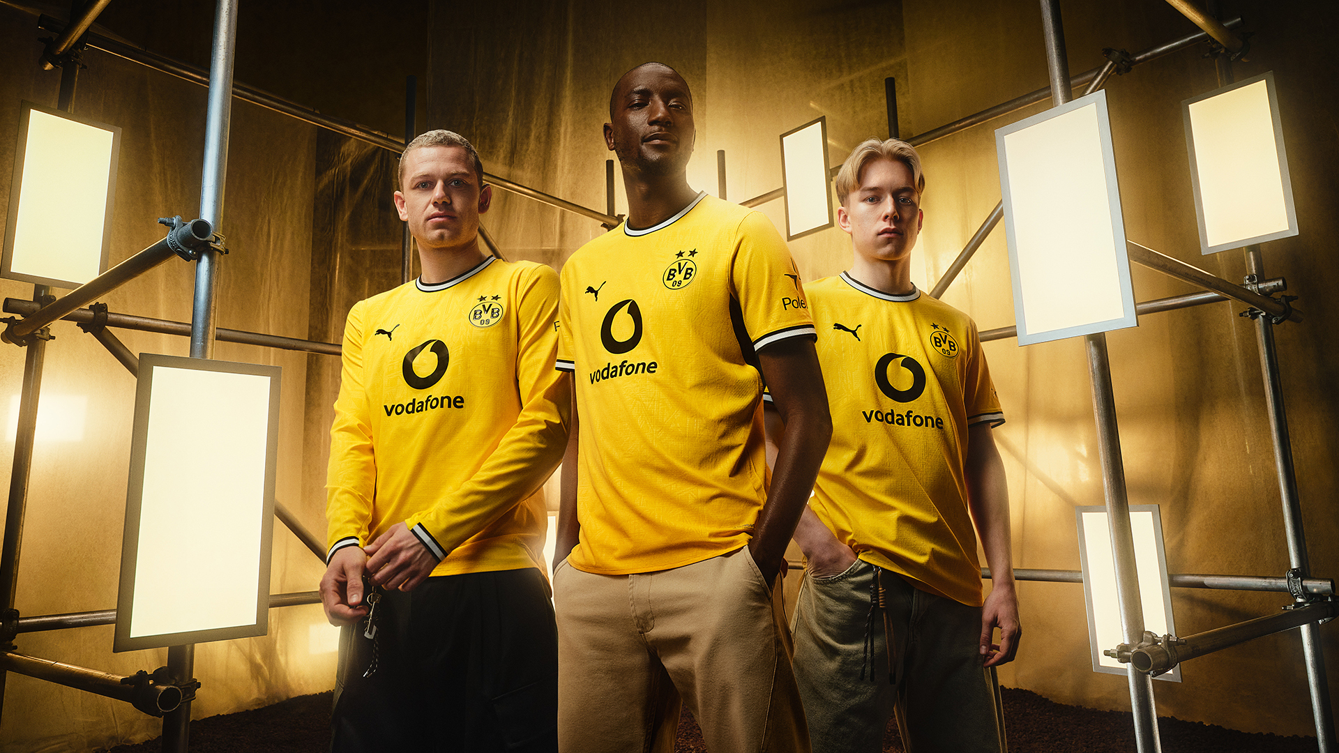Front of the Borussia Dortmund 2026–27 home football shirt