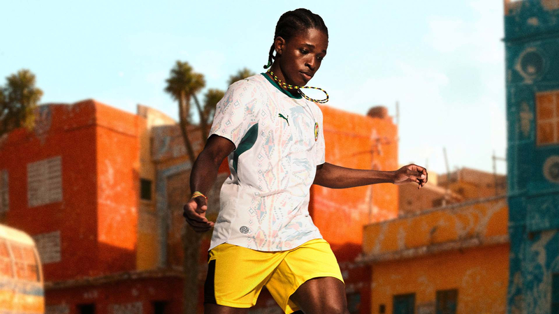 Front of the Senegal 2026 home football shirt
